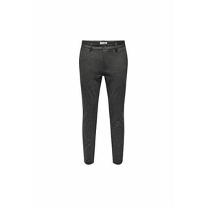 Pantaloni barbati - 302519378 - Viscoza/Poliester - Gri imagine