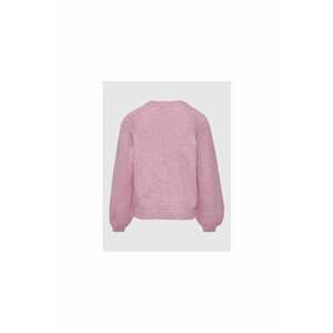 Pulover fete - 300027936 - Viscoza/Nylon - Roz imagine