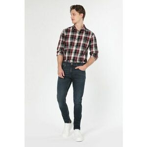 Blugi slim fit cu talie medie imagine