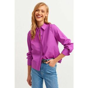 Camasa de bumbac cu inchidere ascunsa imagine