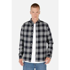 Camasa din bumbac cu model in carouri imagine