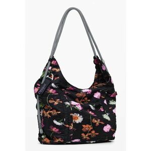 Geanta hobo cu imprimeu floral imagine