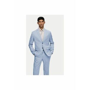 Sacou barbati - 304704772 - Poliester reciclat/Viscoza - Albastru imagine