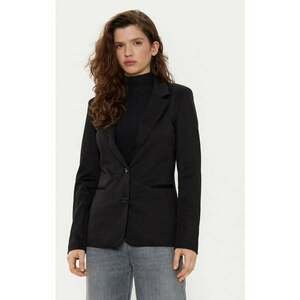 Sacou dama - 304932090 - Poliester reciclat/Viscoza - Negru imagine