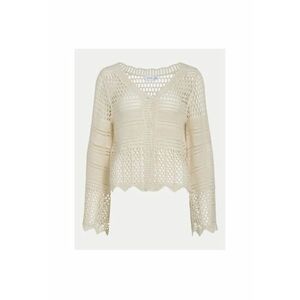 Pulover dama - 573132 - Bej - Bumbac imagine