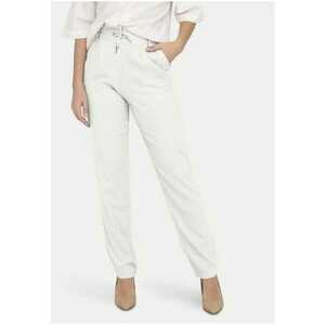 Pantaloni dama - 303385880 - In/Viscoza - Alb imagine