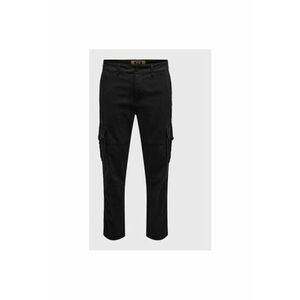 Pantaloni barbati - 301846314 - Bumbac/Bumbac - Negru imagine