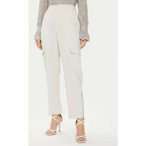 Pantaloni dama - 303641351 - Poliester/Viscoza - Bej imagine