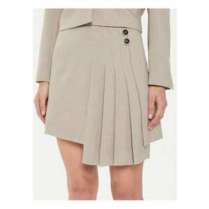 Fusta dama - 303641283 - Poliester/Viscoza - Gri imagine