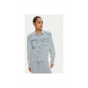 Camasa dama - 304354410 - Bumbac - Albastru imagine