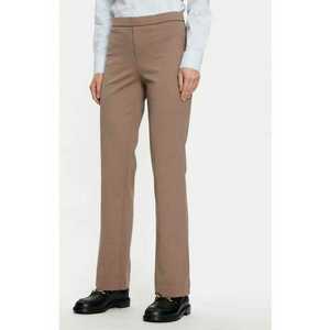 Pantaloni dama - 304422713 - Poliester/Viscoza - 42 EU - Maro imagine