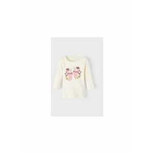 Bluza fete - 302554690 - Bumbac organic/Lyocell - 56 CM - Bej imagine