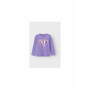 Bluza fete - 302556434 - Bumbac - Violet imagine