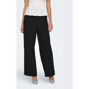 Pantaloni dama - 303603472 - Bumbac organic - Negru imagine