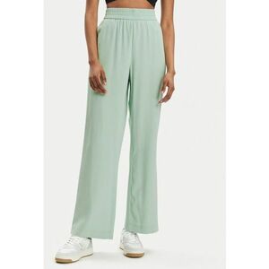 Pantaloni dama - 303613501 - Viscoza - Verde imagine