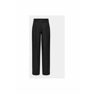 Pantaloni dama - 302625406 - Poliester - Negru imagine