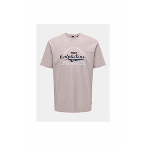 Tricou barbati - 303335502 - Bumbac - Violet imagine