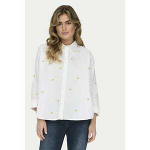 Camasa dama - 304791109 - Bumbac - Alb imagine