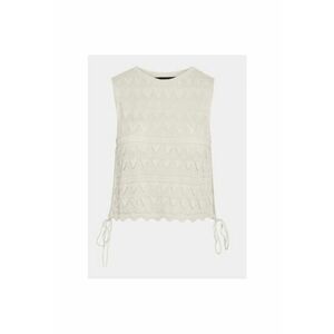 Tricou dama - 612214 - Ecru - Bumbac imagine