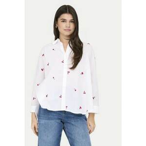 Camasa dama - 304791123 - Bumbac - Alb imagine