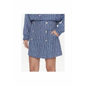 Fusta dama - 303543211 - Bumbac/Viscoza/Poliester - Albastru imagine