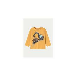 Bluza baieti - 304497315 - Bumbac organic/Bumbac - Galben imagine