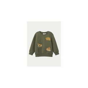 Bluza baieti - 304497391 - Bumbac organic - Verde imagine