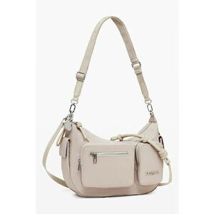 Geanta cu bareta de umar si buzunare exterioare imagine