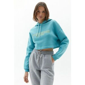 Hanorac crop supradimensionat Bosbeach imagine