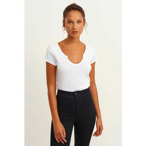 Tricou slim-fit din bumbac imagine