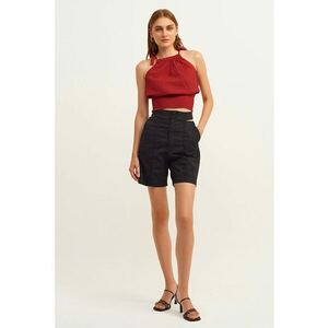 Pantaloni scurti din amestec de bumbac imagine