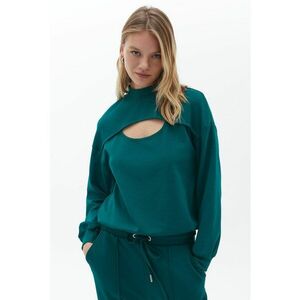 Bluza de trening cu decupaj frontal imagine