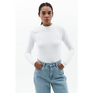 Bluza slim-fit din amestec de bumbac imagine