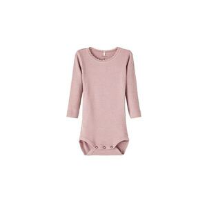 Body maneca lunga - fetite - lila - imagine