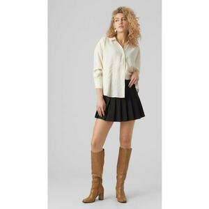 Bluza supradimensionata din matase - Top lejer VMQUEENY imagine