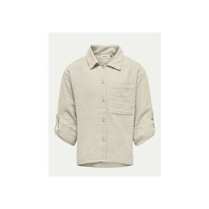 Camasa fete - 304704949 - Bumbac organic - Bej imagine