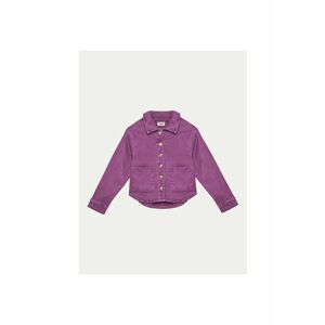 Geaca fete - 304705168 - Bumbac - Violet imagine