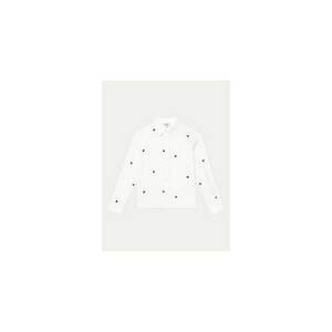 Camasa fete - 304930553 - Bumbac - Alb imagine