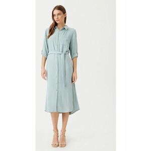 Rochie dama - 304807046 - Poliester reciclat/Poliester - Albastru imagine