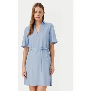 Rochie dama - 304807015 - Viscoza - Albastru imagine