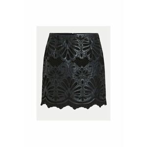 Fusta dama - 304768675 - Piele ecologica - Negru imagine