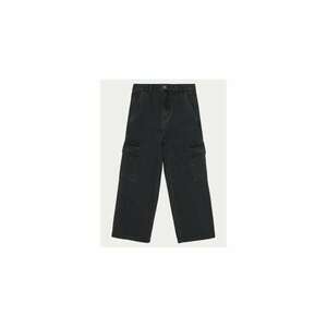 Pantaloni fete - 304718243 - Bumbac/Poliester - Negru imagine