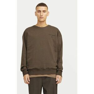 Bluza barbati - 304370311 - Poliester reciclat/Bumbac - Maro imagine