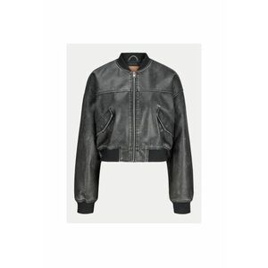 Geaca dama - 304703263 - Piele ecologica - Negru imagine