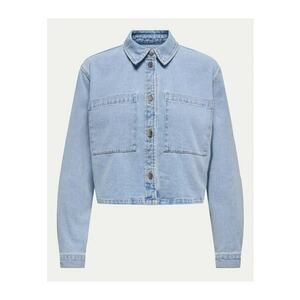 Geaca dama - 304913280 - Bumbac - Albastru imagine