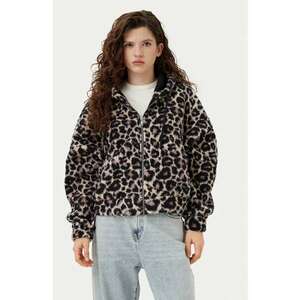 Geaca dama - 304808159 - Poliester - Maro imagine