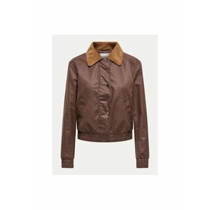 Geaca dama - 304784224 - Piele ecologica - Maro imagine