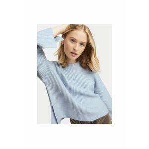 Pulover dama - 304517570 - Poliester reciclat/Acril - Albastru imagine