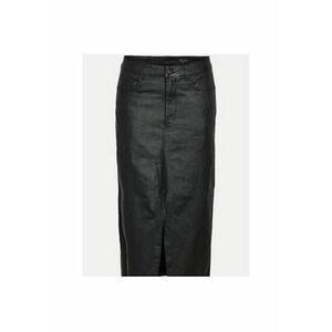 Fusta dama - 304517426 - Piele ecologica - Negru imagine