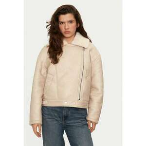 Geaca dama - 304787959 - Piele ecologica - Bej imagine